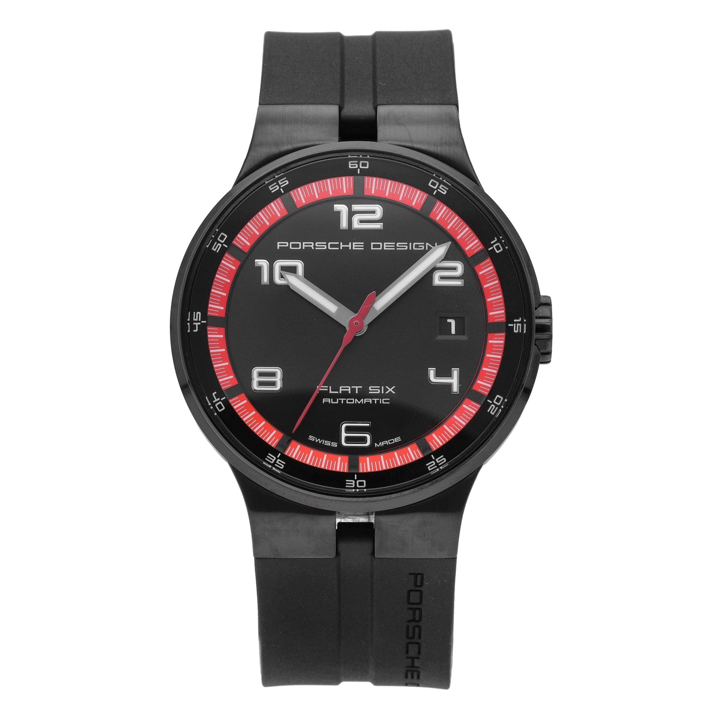 Porsche Design Flat Six 40mm Black Dial Automatic Men’s Watch P.635143441254