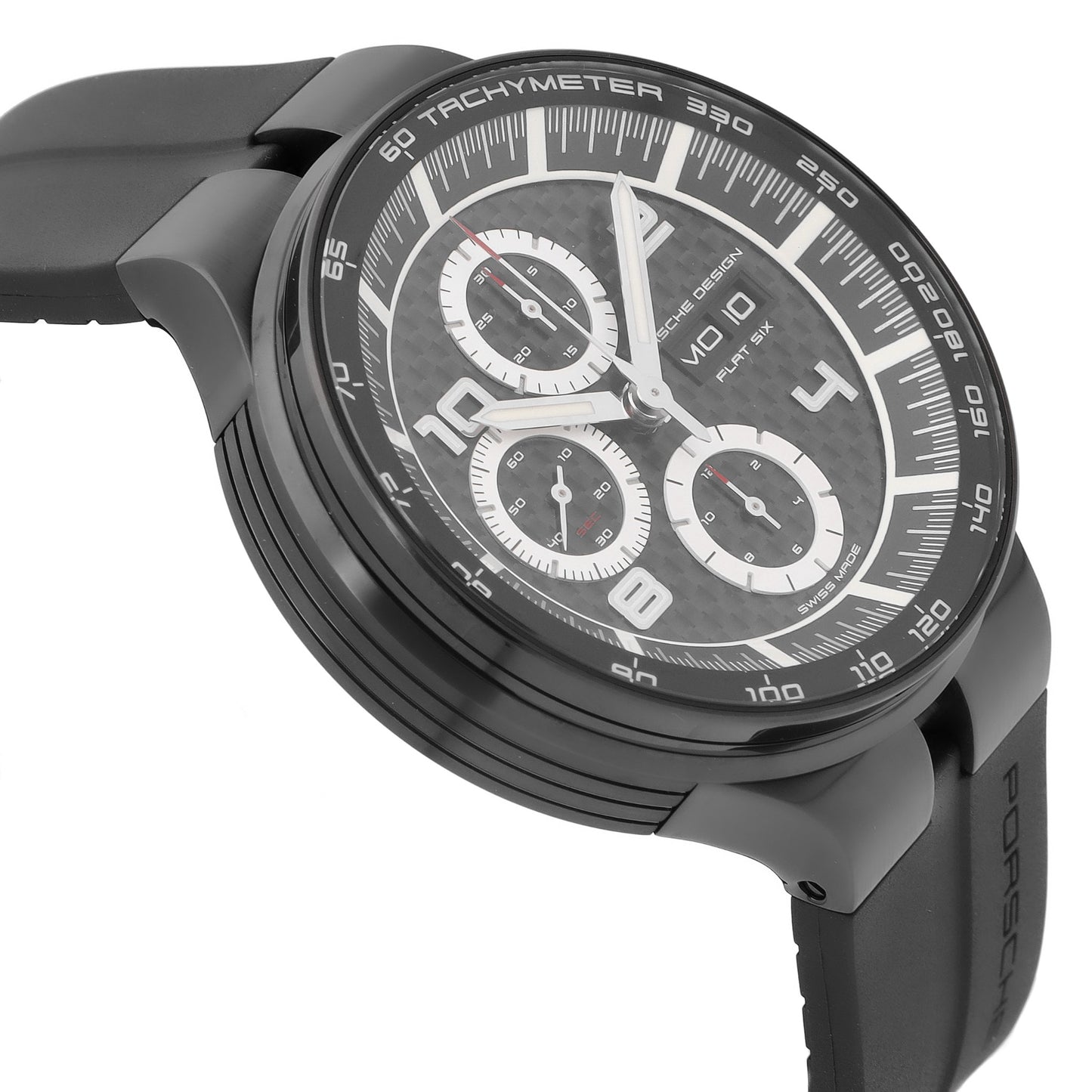 Porsche Design Flat Six Chronograph 44mm Automatic Men’s Watch P.636043041254