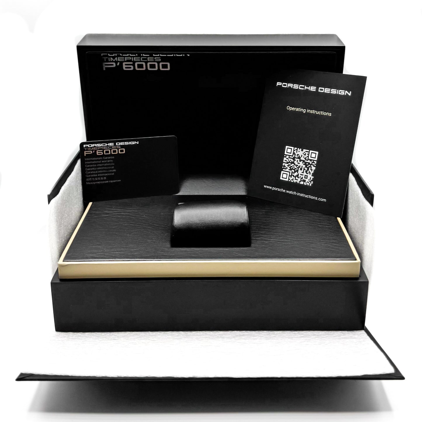 Porsche Design Flat Six 44mm Black Dial Automatic Men’s Watch P.635043441254