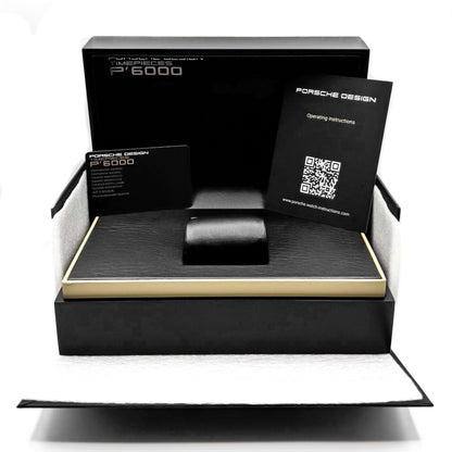 Porsche Design Flat Six 44mm Black Dial Automatic Men’s Watch P.635043441254