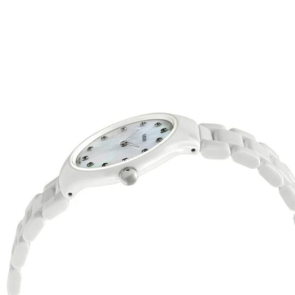 Rado True Thinline 30mm Quartz White MOP Diamond Dial Ladies Watch R27958912