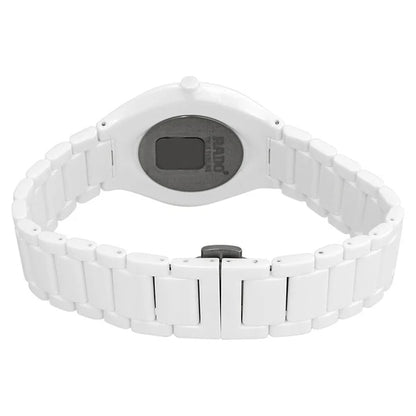 Rado True Thinline 39mm White Dial Ceramic Ladies Watch R27957012