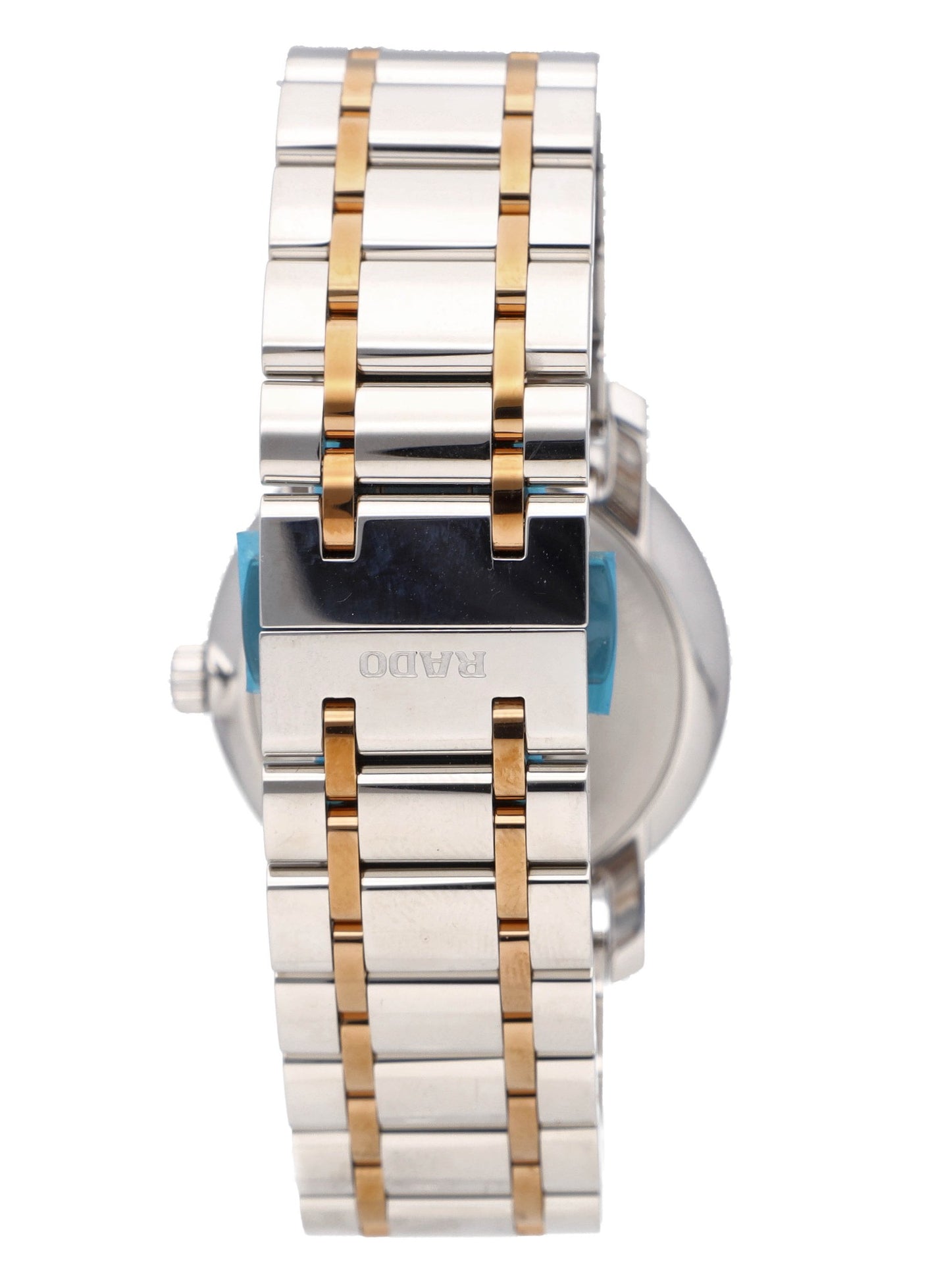 Rado DiaMaster 46mm Quartz Silver Dial Two-Tone Men's Watch R14078103