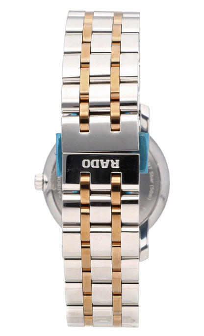 Rado DiaMaster Quartz 33mm Two-Tone Silver Dial Ladies Watch R14089103