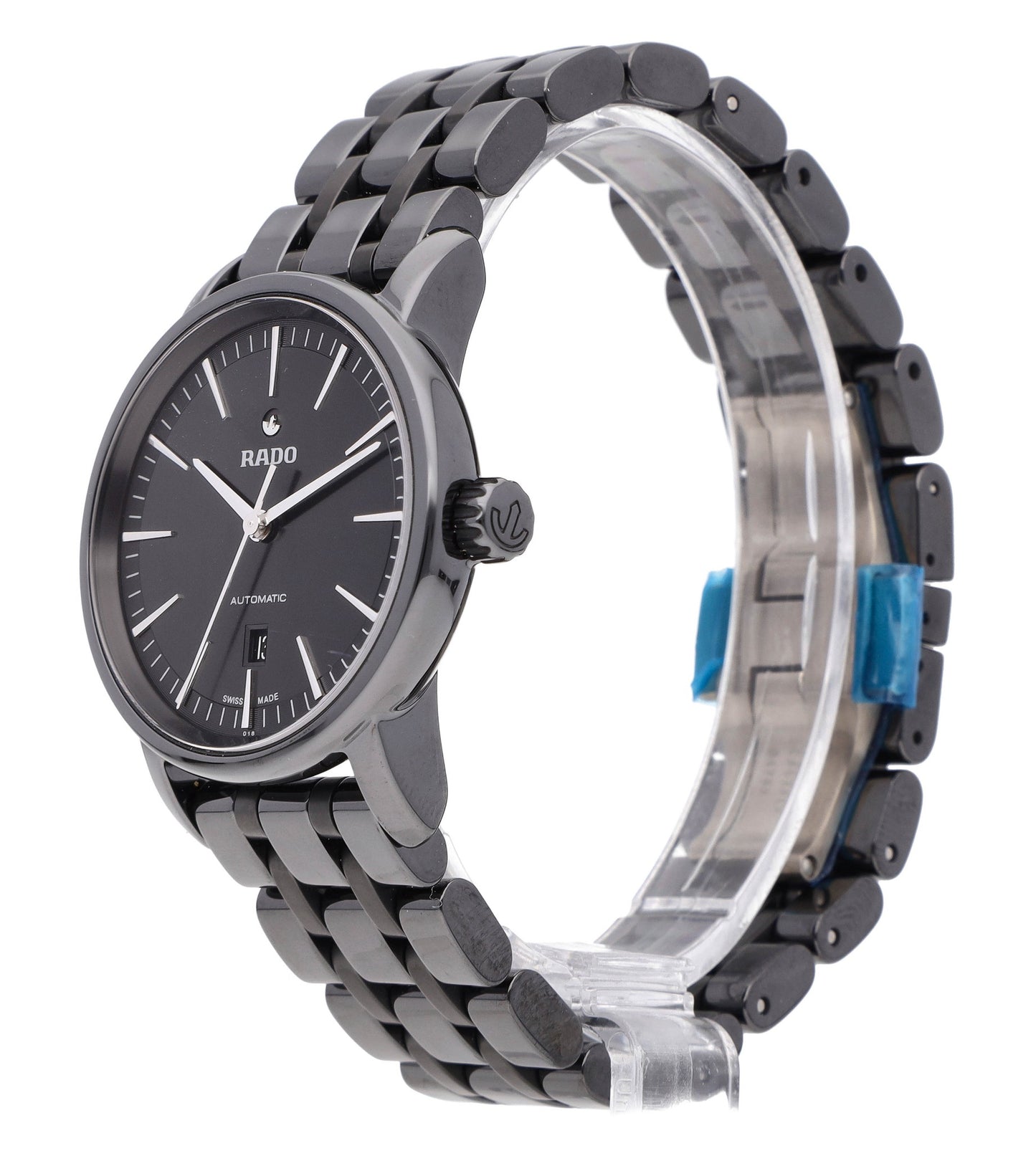 Rado DiaMaster Automatic 33mm Ceramic Black Dial Ladies Watch R14043182
