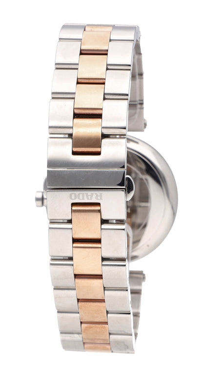 Rado Jubile 36mm Two-Tone White Diamond Dial Quartz Ladies Watch R22852713