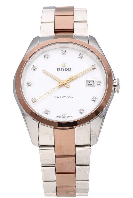 Rado HyperChrome Automatic 38.7mm White MOP Diamond Dial Men's Watch R32980902