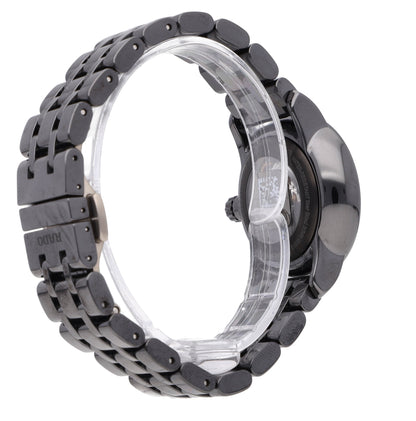 Rado DiaMaster Auto 33mm Ceramic Black Diamond Dial Ladies Watch R14043717