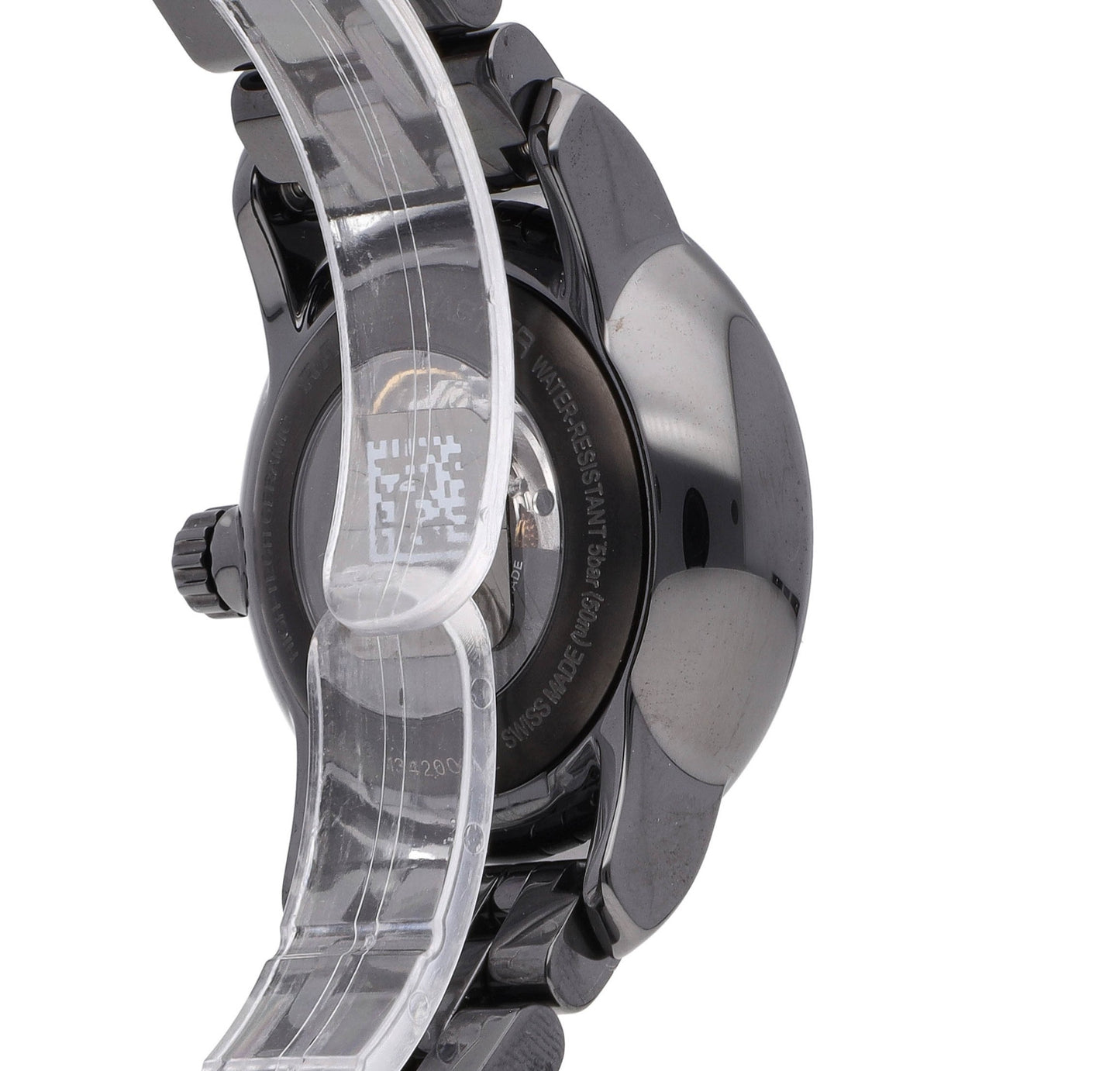 Rado DiaMaster Auto 33mm Ceramic Black Diamond Dial Ladies Watch R14043717
