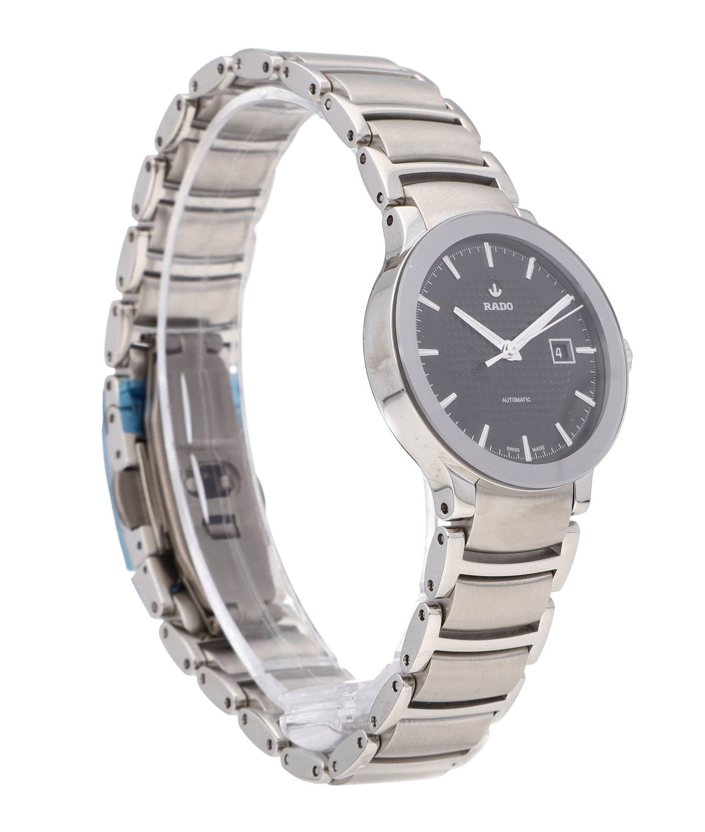 Rado Centrix 28mm Automatic Black Dial Stainless Steel Ladies Watch R30940163