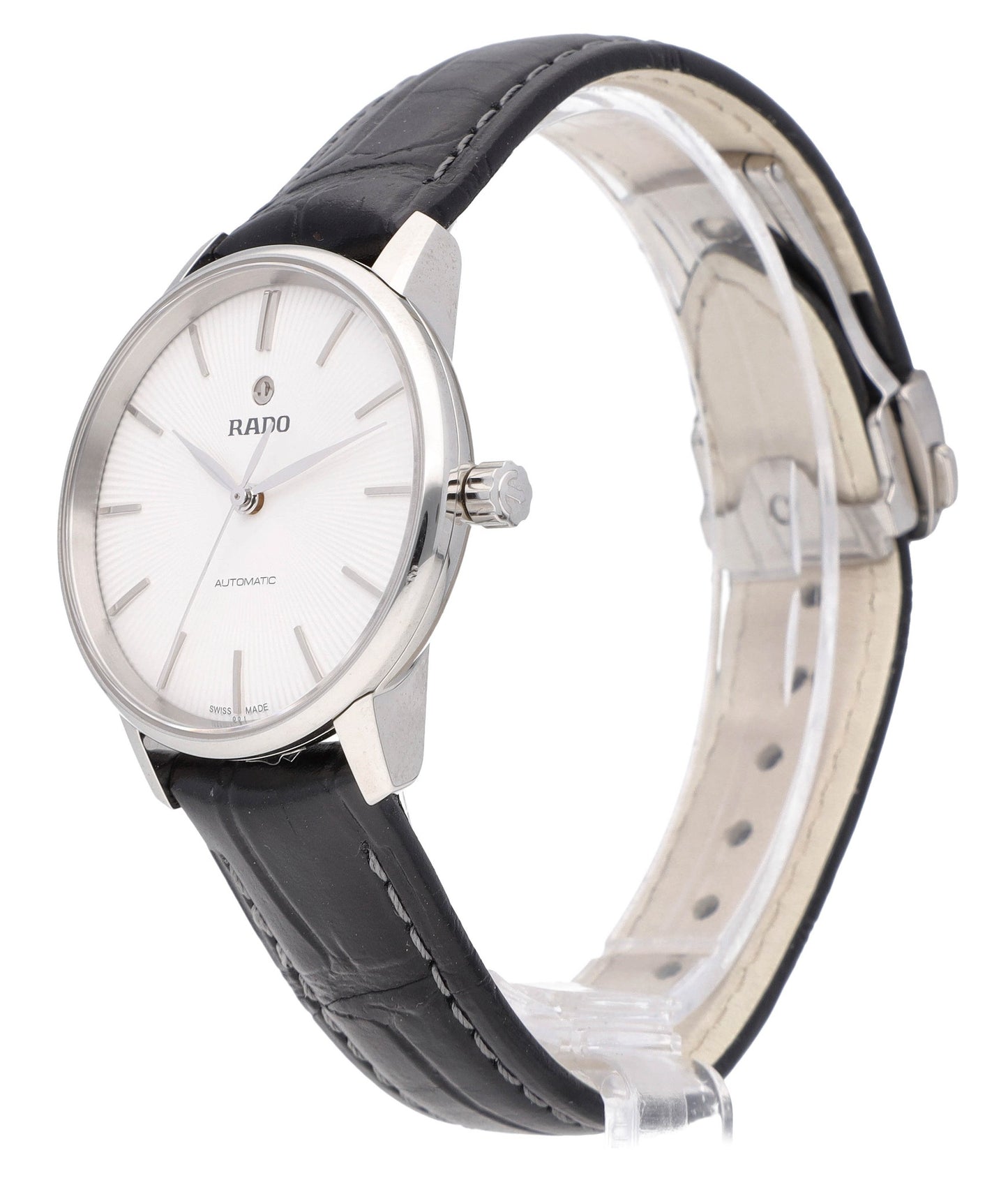 Rado Coupole Classic 32mm Stainless Steel Silver Dial Ladies Watch R22862015