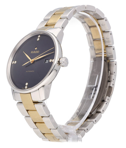 Rado Coupole 38mm Automatic Black Diamond Dial Men's Watch R22860712