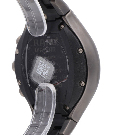 Rado True Chronograph 43mm Ceramic Quartz Gray Dial Men's Watch R27897402