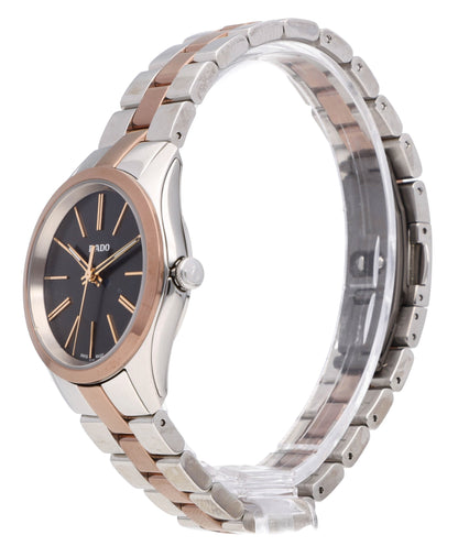 Rado Hyperchrome 31mm Quartz Two-Tone Black Dial Ladies Watch R32976152