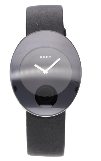 Rado Esenza Touch 33mm Quartz Black Dial Stainless Steel Ladies Watch R53739155