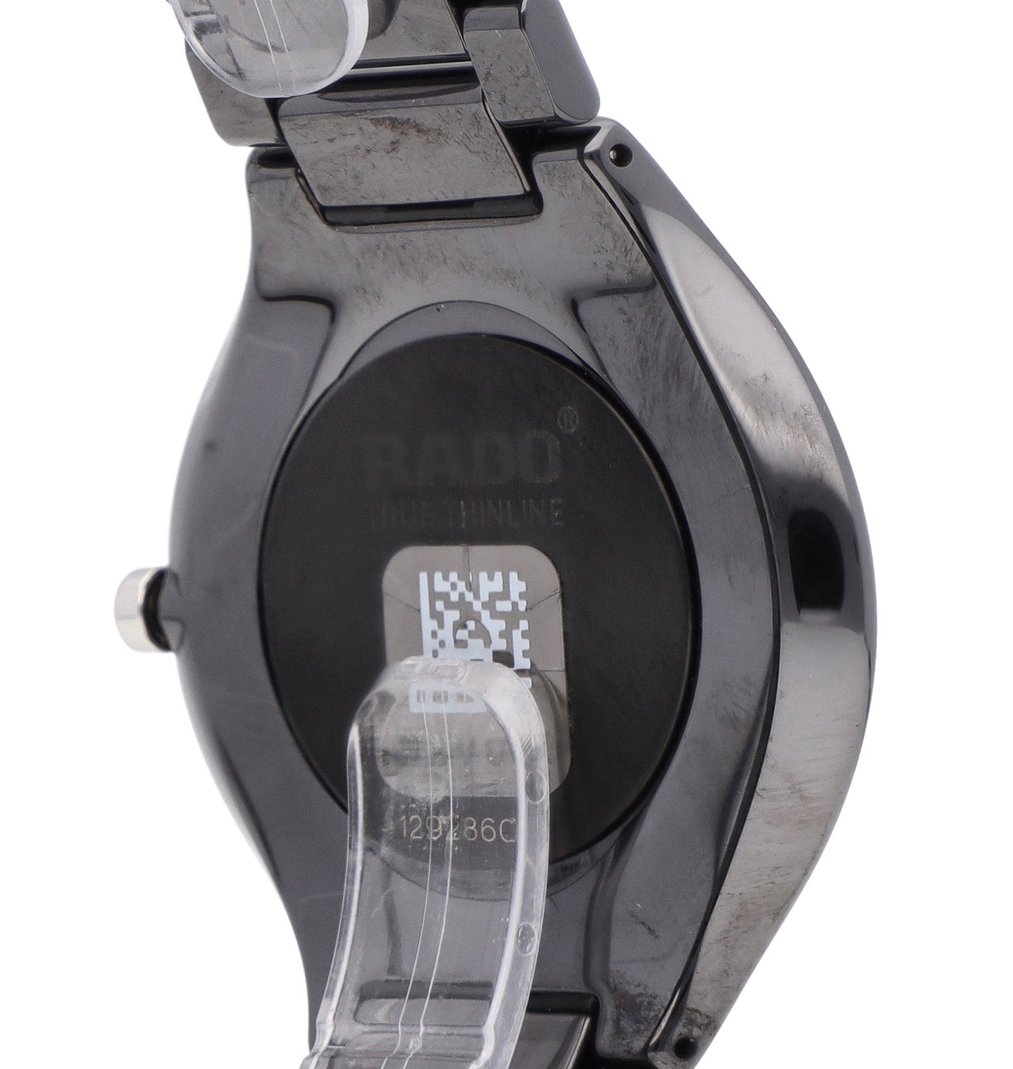 Rado True Thinline 39mm Quartz Black Diamond Dial Ceramic Men's Watch R27741712