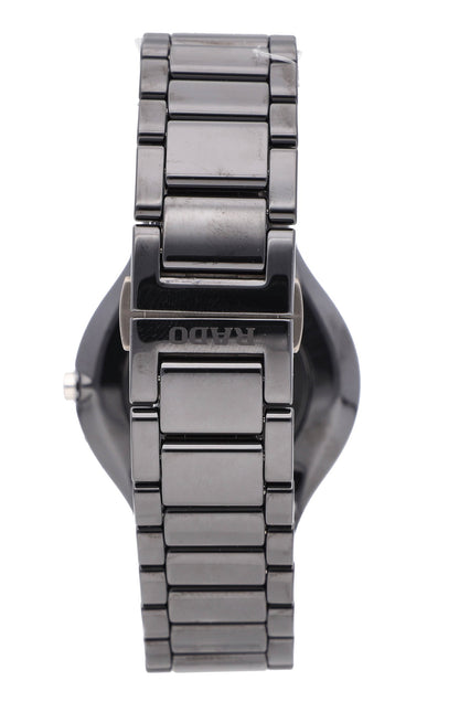 Rado True Thinline 39mm Quartz Black Diamond Dial Ceramic Men's Watch R27741712