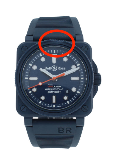 Bell & Ross BR-03 42mm Automatic Blue Dial Men's Watch BR0392-D-TR-CE/SRB