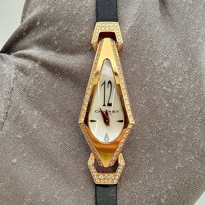 Chaumet Josephine 17x41mm Quartz Rose Gold White Dial Ladies Watch W13820.23F