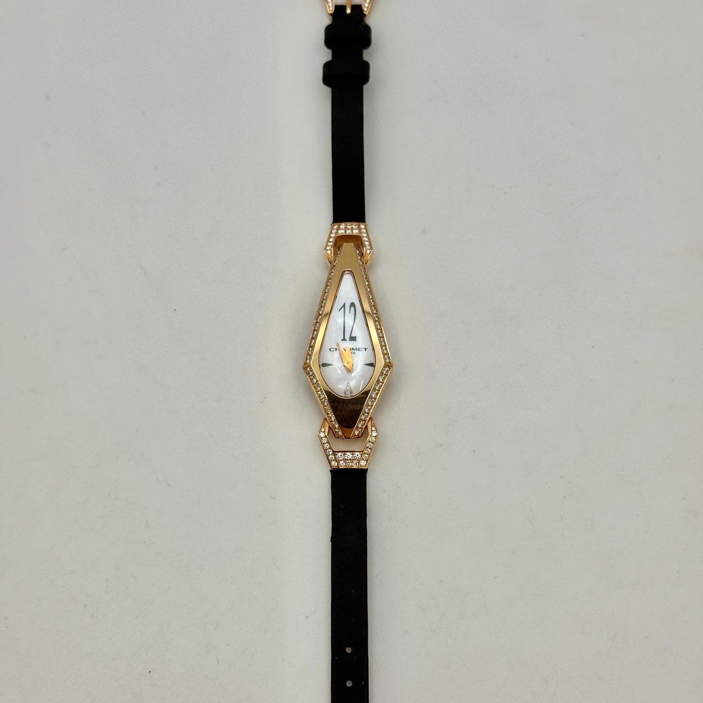 Chaumet Josephine 17x41mm Quartz Rose Gold White Dial Ladies Watch W13820.23F