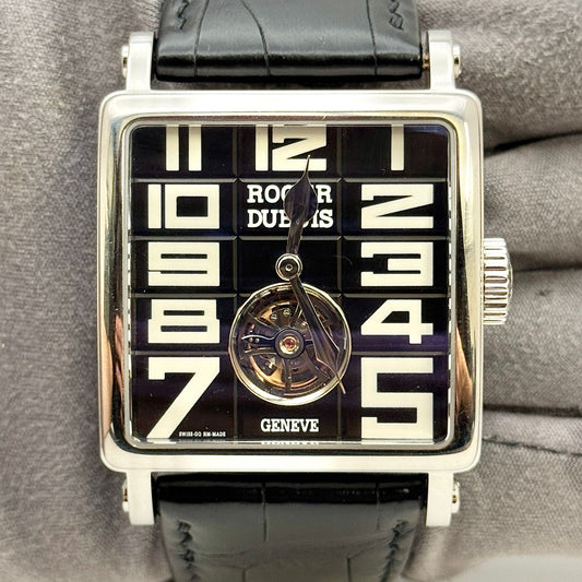 Roger Dubuis Golden Square 37x49mm Auto Tourbillon Men's Watch  G37 09 9 GC09.61