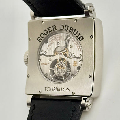 Roger Dubuis Golden Square 37x49mm Auto Tourbillon Men's Watch  G37 09 9 GC09.61