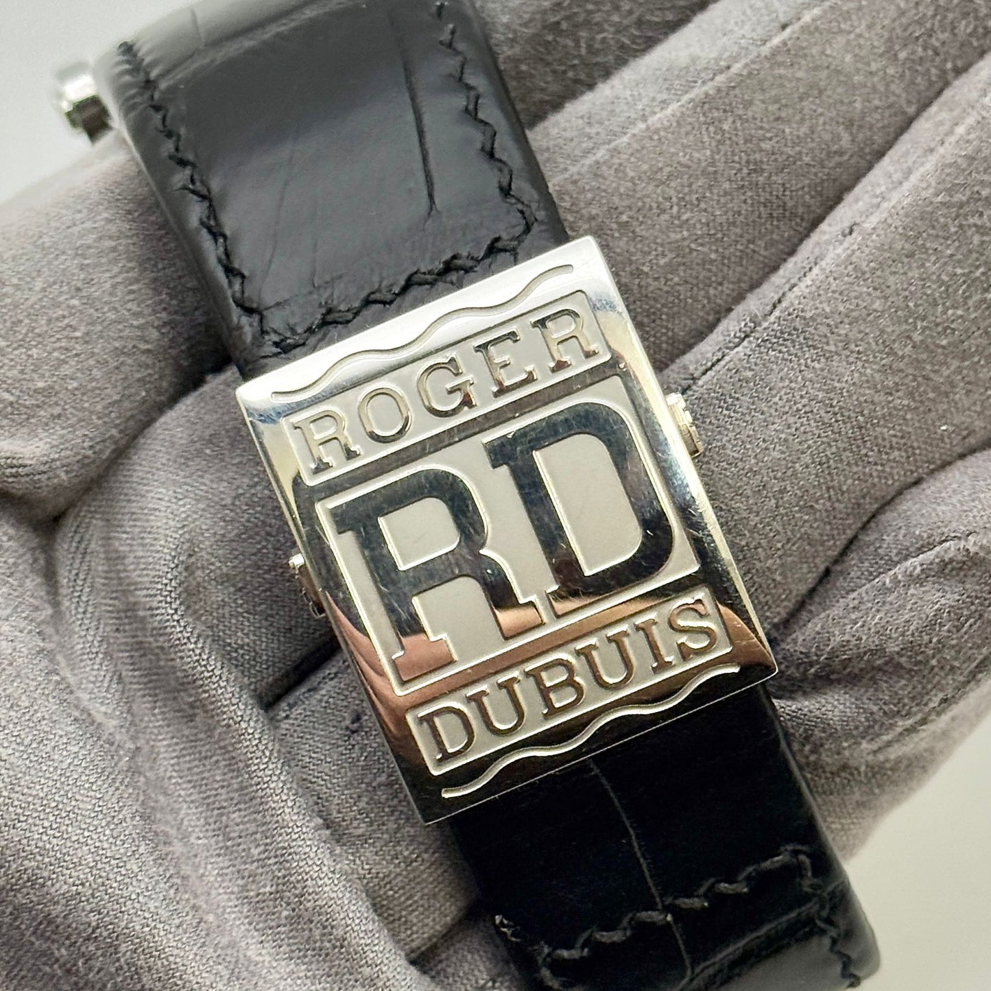 Roger Dubuis Golden Square 37x49mm Auto Tourbillon Men's Watch  G37 09 9 GC09.61