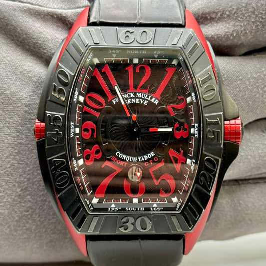 Franck Muller Conquistador Grand Prix 38mm Automatic Men's Watch SC DT GPG 9900