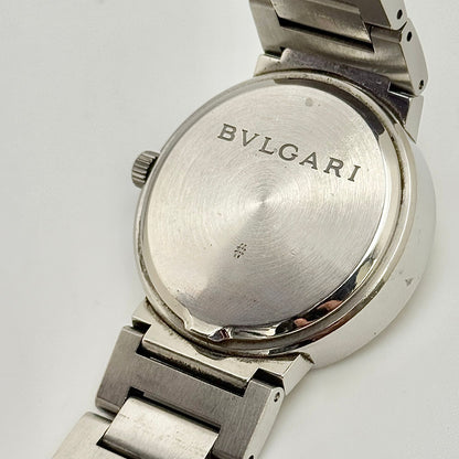 Bvlgari Diagono 33 Automatic White Dial Stainless Steel Men's Watch BB 33 SS