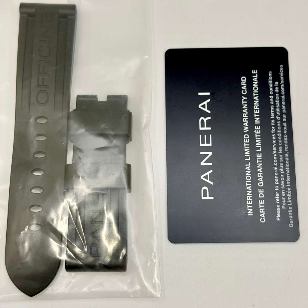 Panerai Bi Tempo Power Reserve 44mm Black Dial GMT Men's Watch PAM01360