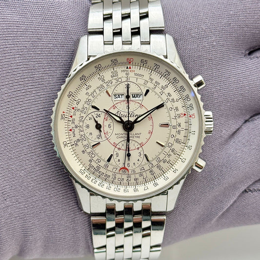 Breitling Montbrilliant Datora 43mm Automatic Men's Watch A2133012/G518-441A