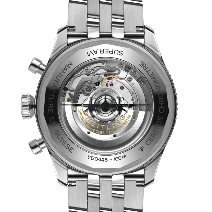 Breitling Super Avi Chronogrpah 46mm GMT Automatic Men's Watch YB04451A1B1A1