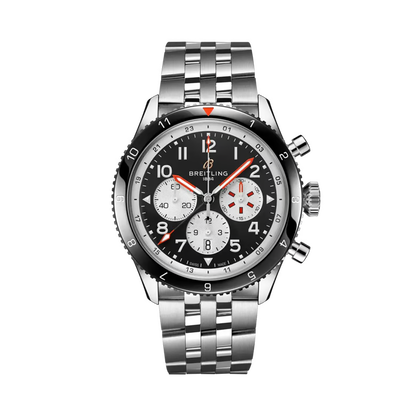 Breitling Super Avi Chronogrpah 46mm GMT Automatic Men's Watch YB04451A1B1A1