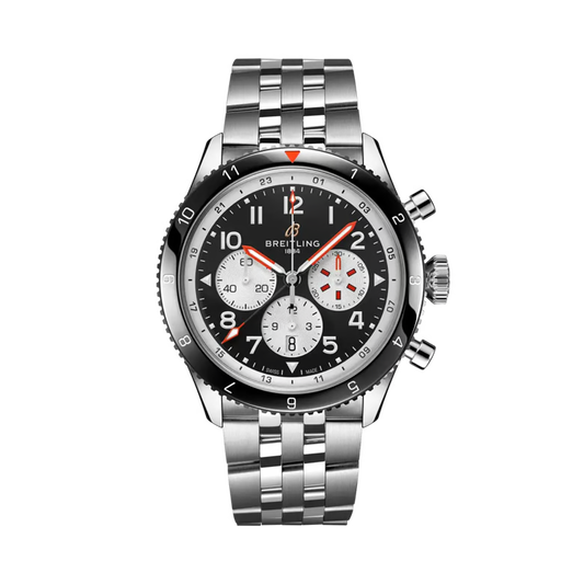 Breitling Super Avi Chronogrpah 46mm GMT Automatic Men's Watch YB04451A1B1A1