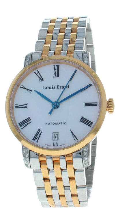 Louis Erard Excellence Automatic 33mm Diamond Ladies Watch 68235CB04.BMA54