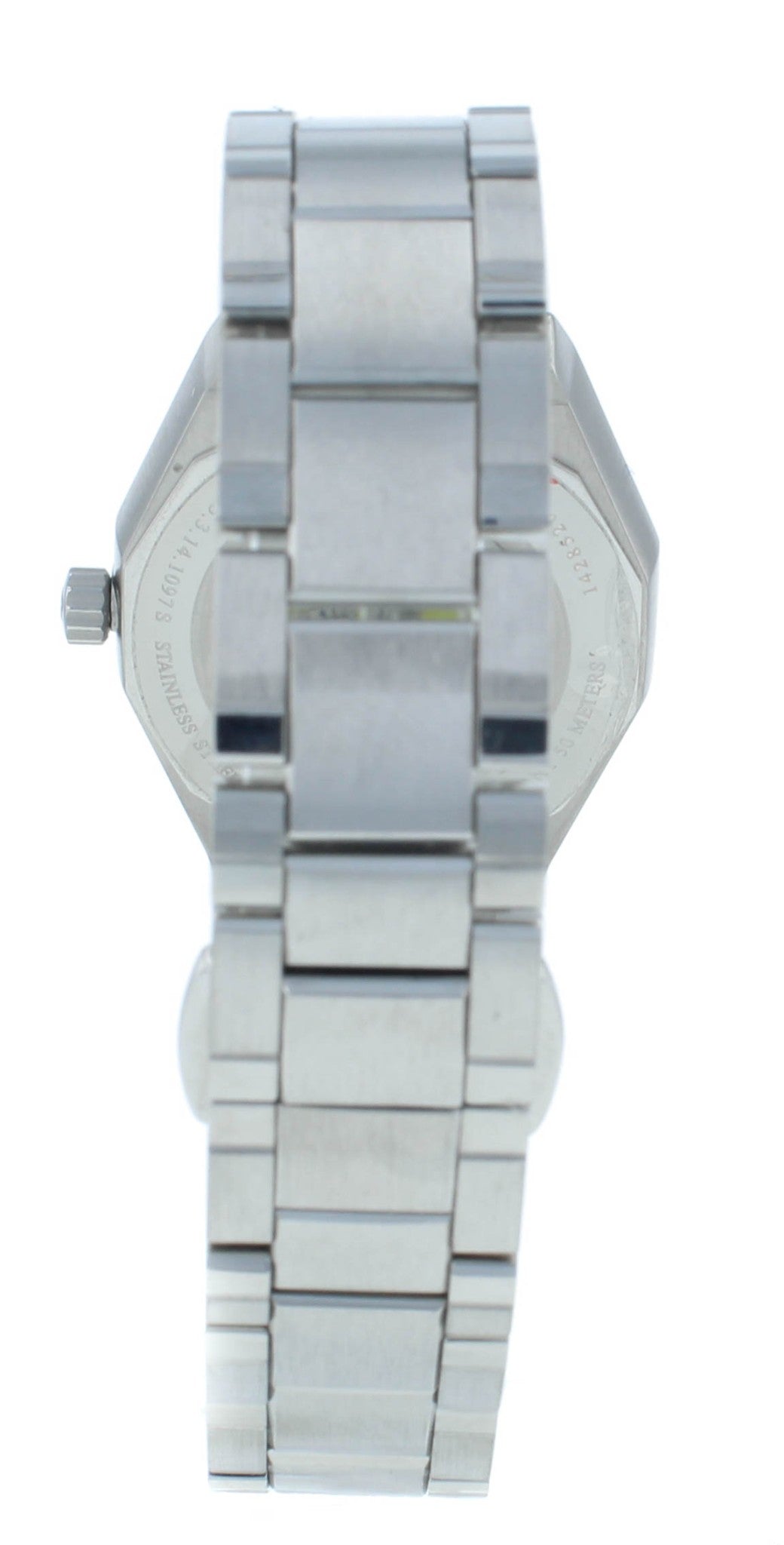 Concord Mariner Stainless Steel 30mm Diamond Bezel Quartz Ladies Watch 320274