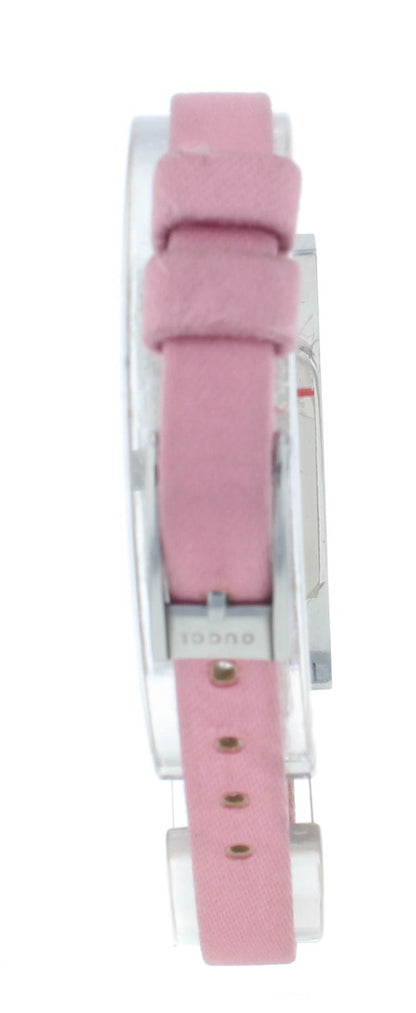 Pre-Owned Gucci 3900L Quartz Stainless Steel 12mm Pink Dial & Strap Ladies Watch