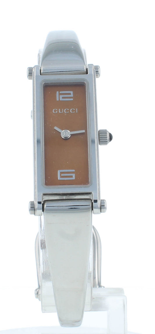 Pre-Owned Gucci Horsebit Quartz Stainless Steel 12mm Ladies Watch 1500L