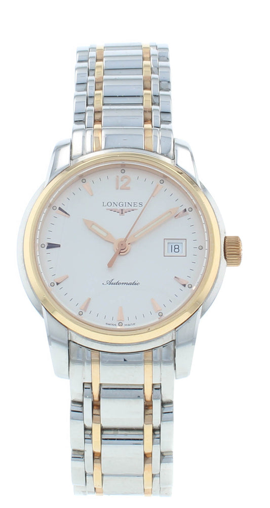 Longines Saint-Imier 30mm Auto Steel & 18kt Rose Gold Ladies Watch L2.563.5.72.7