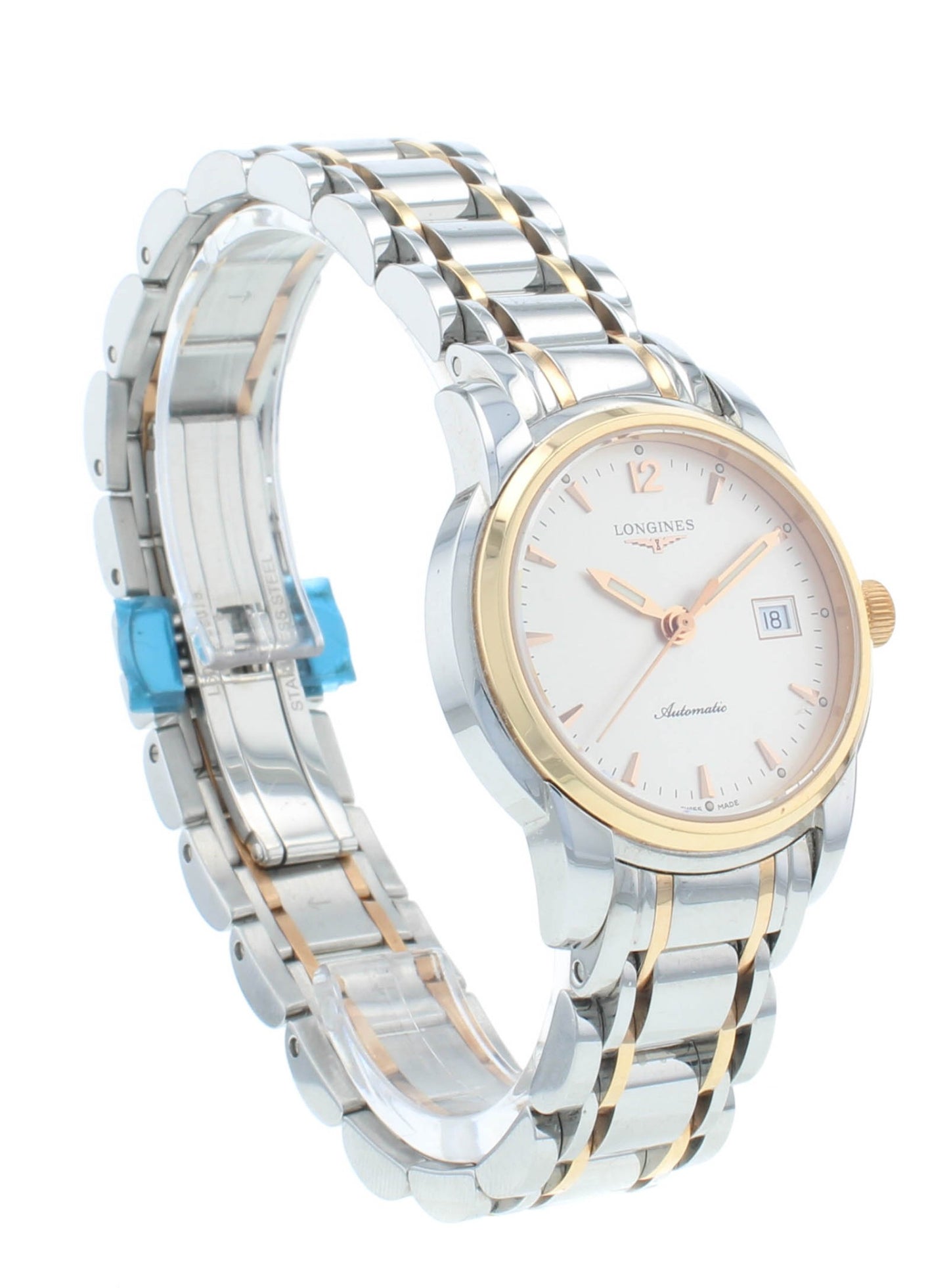 Longines Saint-Imier 30mm Auto Steel & 18kt Rose Gold Ladies Watch L2.563.5.72.7