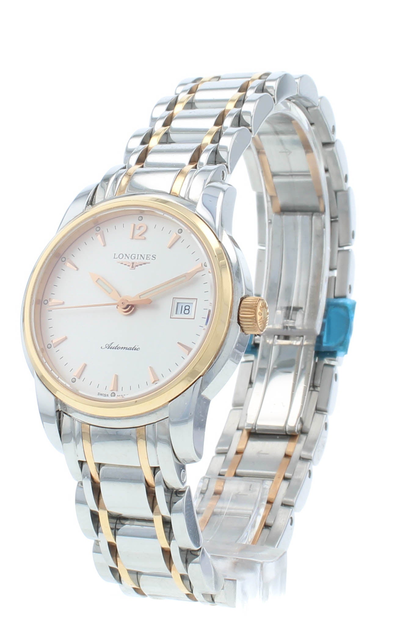 Longines Saint-Imier 30mm Auto Steel & 18kt Rose Gold Ladies Watch L2.563.5.72.7
