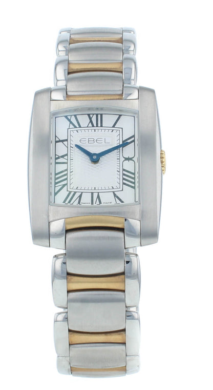 Ebel Brasilia Mini Quartz 23.7mm Steel & 18kt Yellow Gold Ladies Watch 1216067