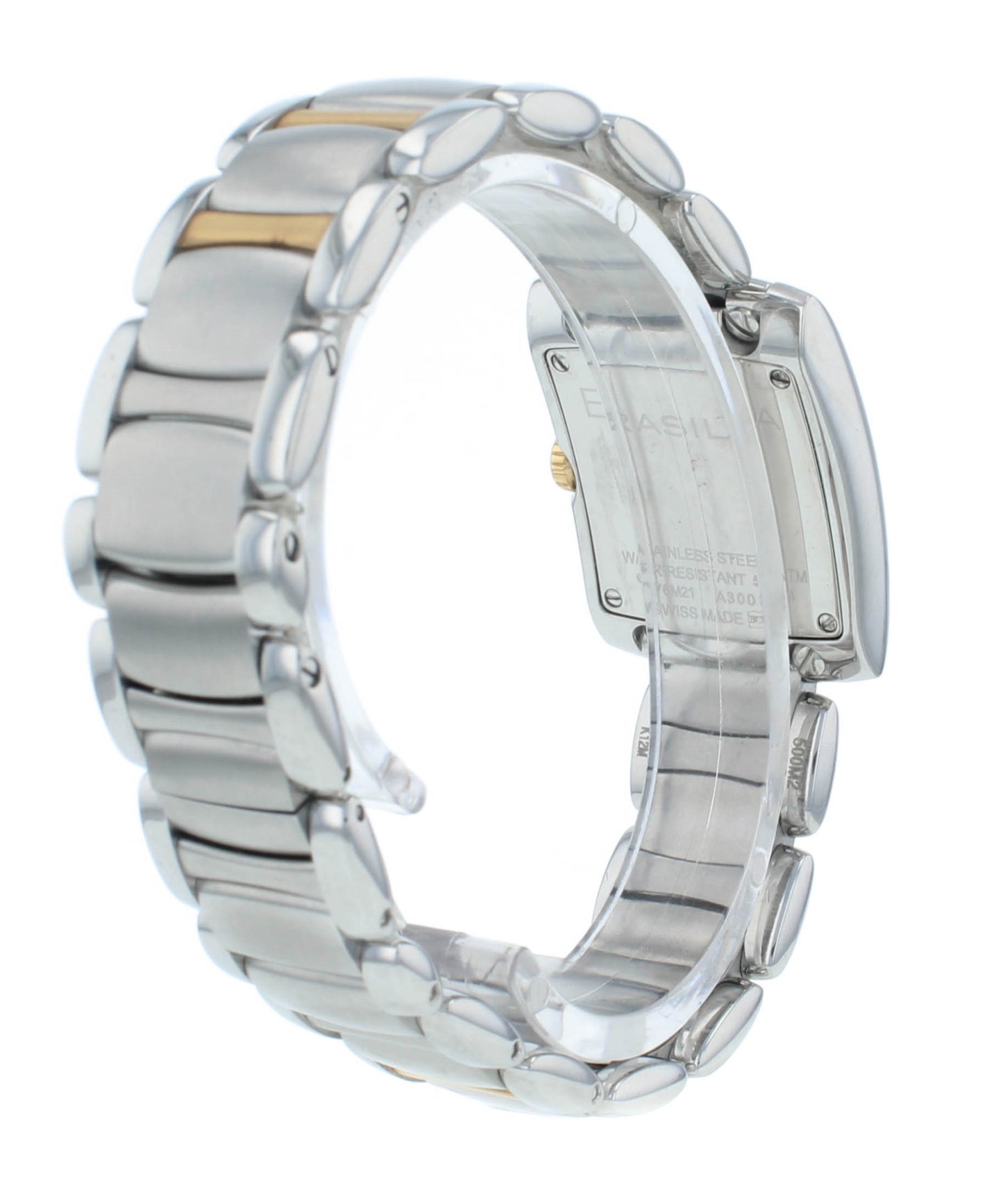 Ebel Brasilia Mini Quartz 23.7mm Steel & 18kt Yellow Gold Ladies Watch 1216067