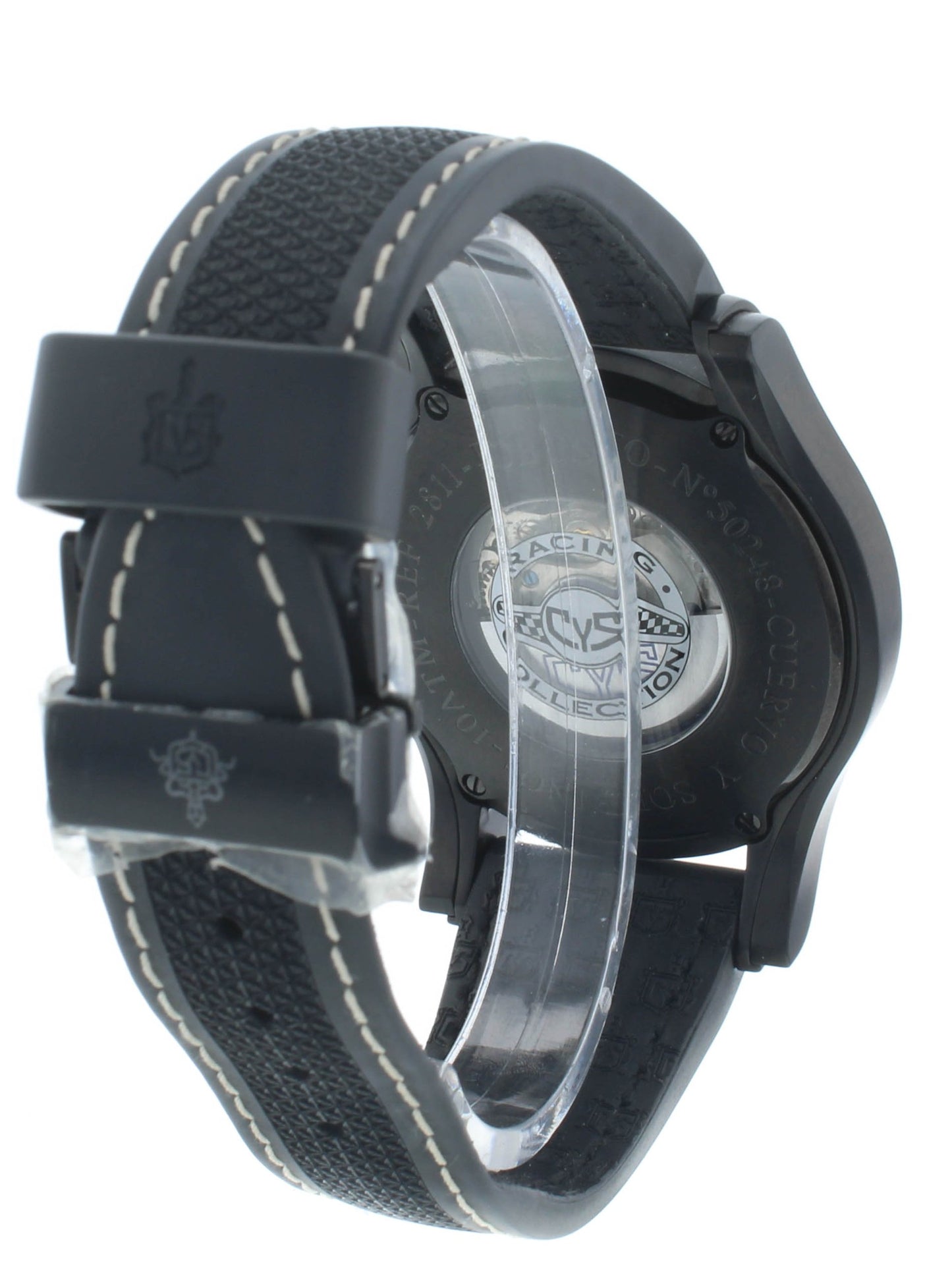 Cuervo Y Sobrinos Robusto Day Date 43mm Automatic Men's Watch 2811.3NRC