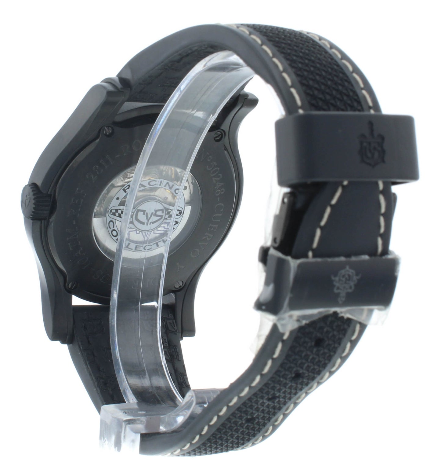 Cuervo Y Sobrinos Robusto Day Date 43mm Automatic Men's Watch 2811.3NRC