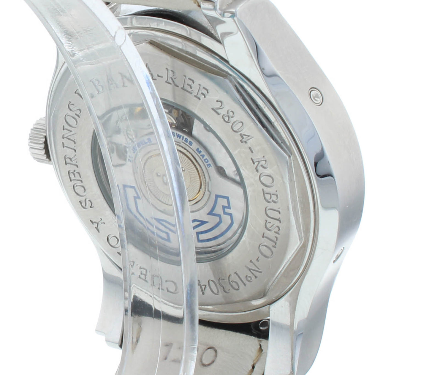 Cuervo Y Sobrinos Habana Triple Date Moonphase Auto 43mm Men's Watch 2804.1N