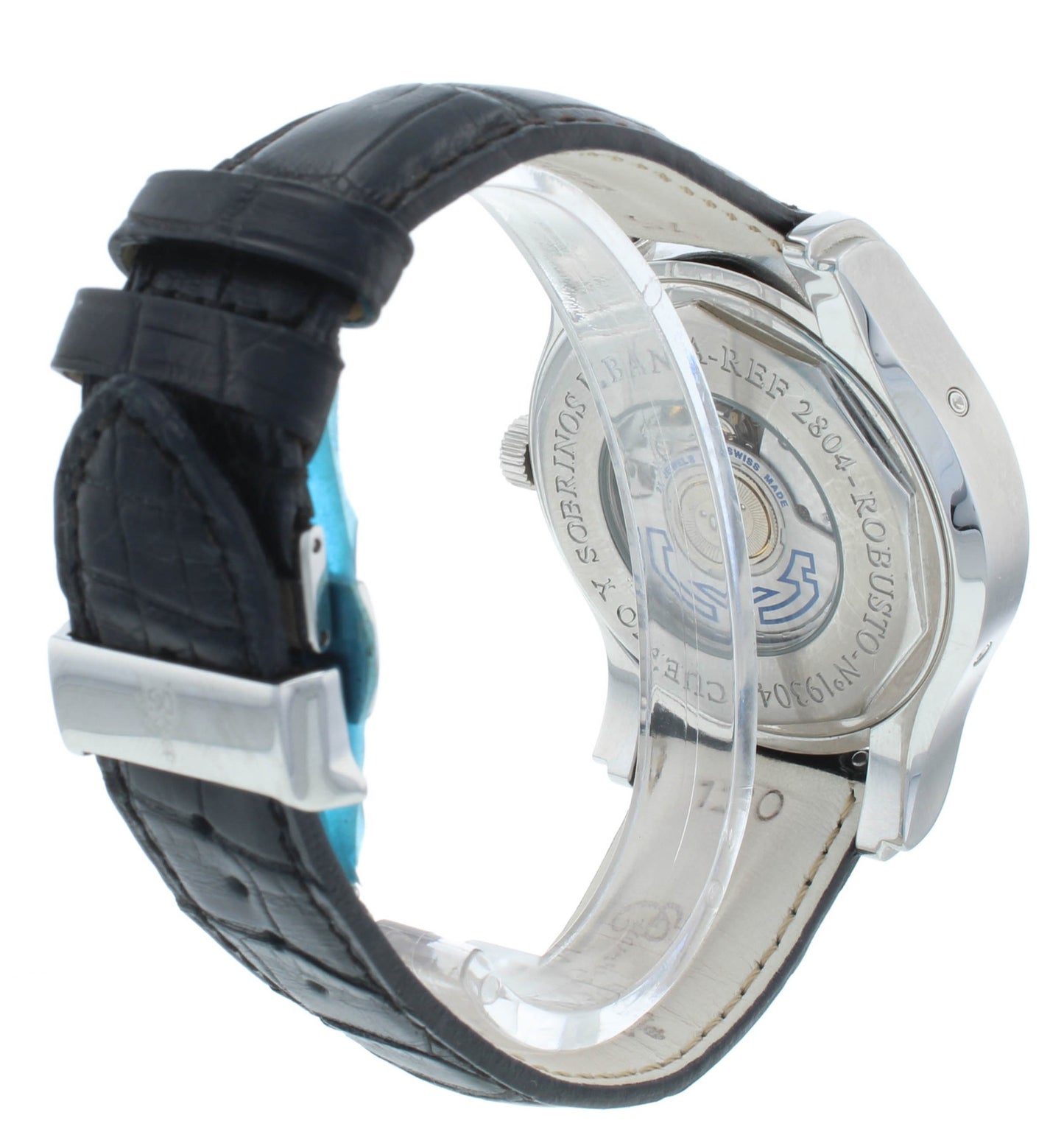 Cuervo Y Sobrinos Habana Triple Date Moonphase Auto 43mm Men's Watch 2804.1N