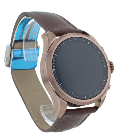 Montblanc Summit 2 42mm Quartz Leather Strap Chronograph Men's Smartwatch 126479