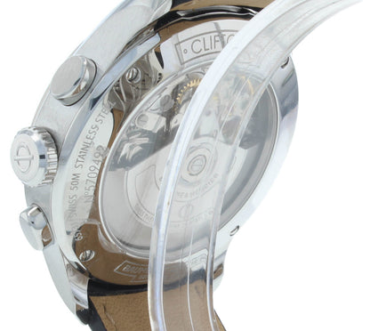 Baume & Mercier Clifton 43mm Auto Black Dial Chronograph Men's Watch MOA10211