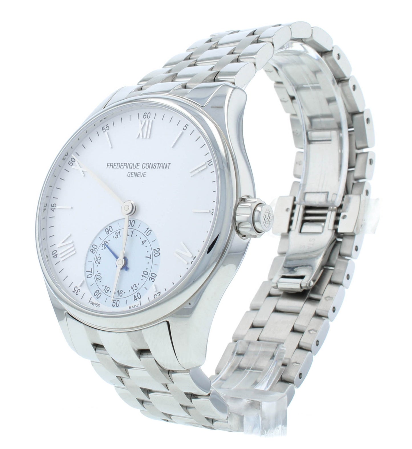 Frederique Constant Horological Quartz 42mm Men's Smartwatch FC-285S5B6B